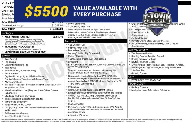 2017 Chevrolet Silverado 1500 LT for sale in Tulsa, OK