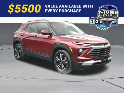 Red 2025 Chevrolet TrailBlazer LT for sale in Tulsa, OK