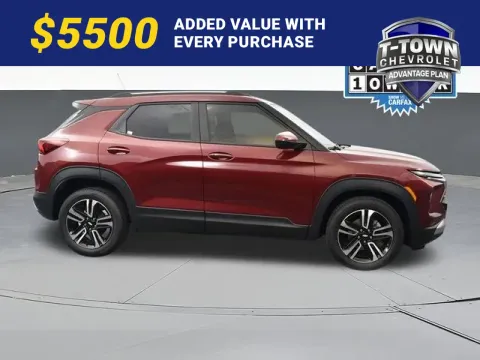 Red 2025 Chevrolet TrailBlazer LT for sale in Tulsa, OK
