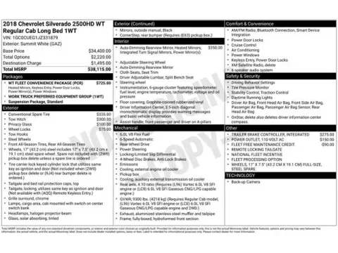 Another view of 2018 Chevrolet Silverado 2500HD Work Truck for sale in Tulsa, OK at Jim Norton T-Town Chevrolet