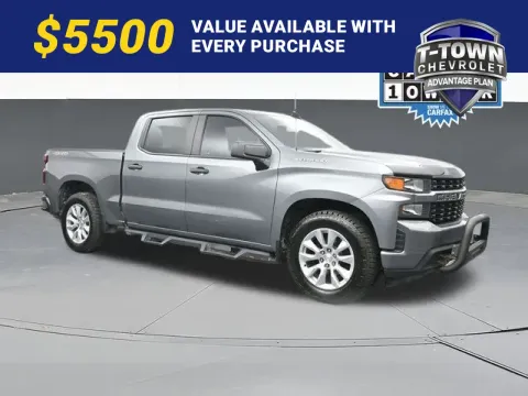 Gray 2022 Chevrolet Silverado 1500 LTD Custom for sale in Tulsa, OK