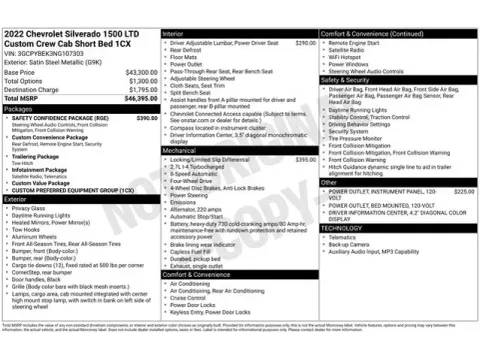 Another view of 2022 Chevrolet Silverado 1500 LTD Custom for sale in Tulsa, OK at Jim Norton T-Town Chevrolet