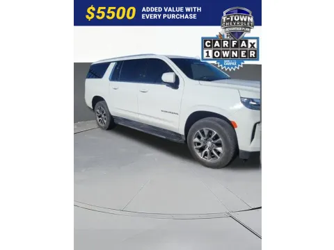 White 2024 Chevrolet Suburban LT for sale in Tulsa, OK