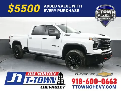 White 2026 Chevrolet Silverado 2500HD LTZ for sale in Tulsa, OK