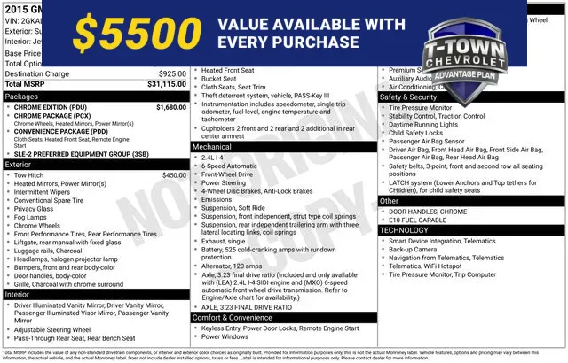 2015 GMC Terrain SLE-2 for sale in Tulsa, OK