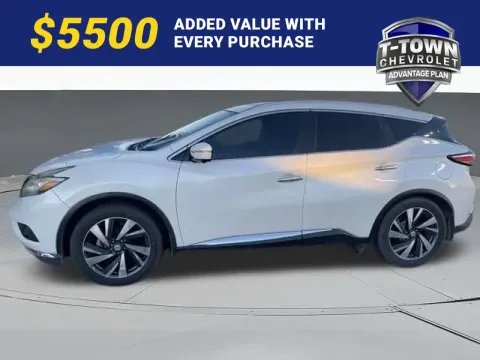 White 2015 Nissan Murano Platinum for sale in Tulsa, OK