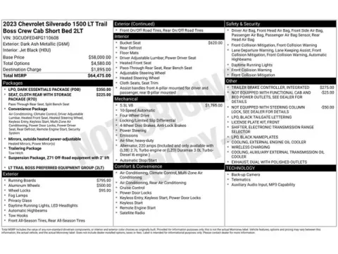 Another view of 2023 Chevrolet Silverado 1500 LT Trail Boss for sale in Tulsa, OK at Jim Norton T-Town Chevrolet