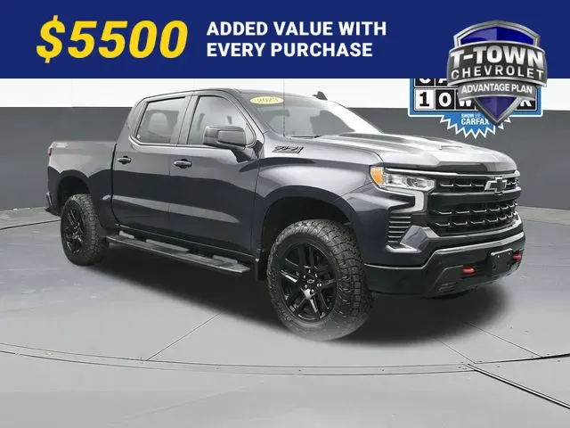 Gray 2023 Chevrolet Silverado 1500 LT Trail Boss for sale in Tulsa, OK