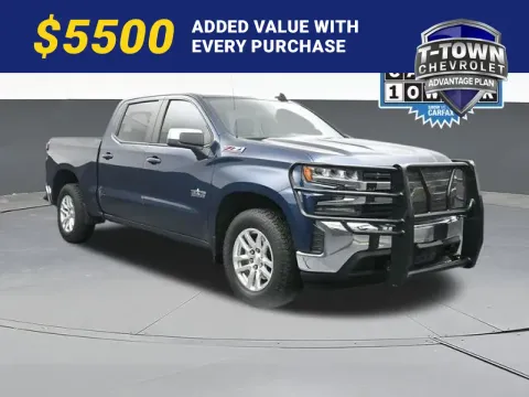 Blue 2019 Chevrolet Silverado 1500 LT for sale in Tulsa, OK