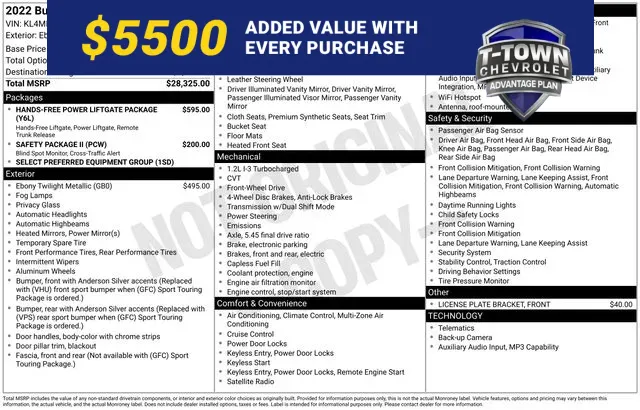 Black 2022 Buick Encore GX Select for sale in Tulsa, OK