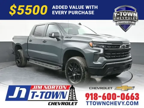 Gray 2026 Chevrolet Silverado 1500 LT Trail Boss for sale in Tulsa, OK