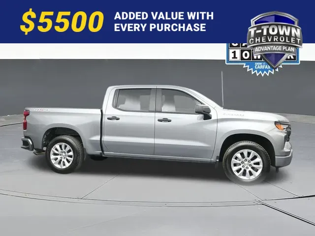 Gray 2025 Chevrolet Silverado 1500 Custom for sale in Tulsa, OK