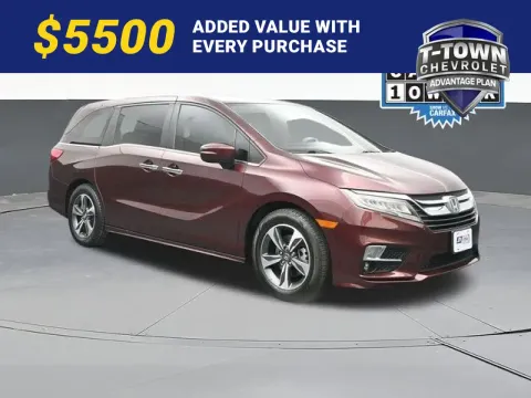 Red 2019 Honda Odyssey Touring for sale in Tulsa, OK