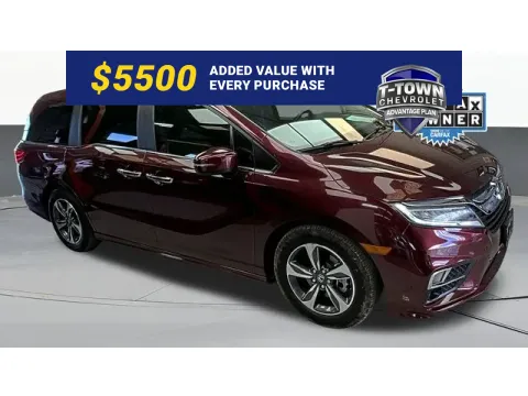 Red 2019 Honda Odyssey Touring for sale in Tulsa, OK