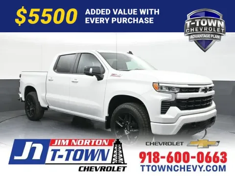 White 2026 Chevrolet Silverado 1500 RST for sale in Tulsa, OK