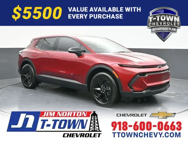 Red 2026 Chevrolet Equinox EV LT for sale in Tulsa, OK