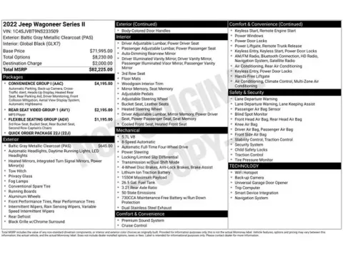 Another view of 2022 Jeep Wagoneer Series II for sale in Tulsa, OK at Jim Norton T-Town Chevrolet