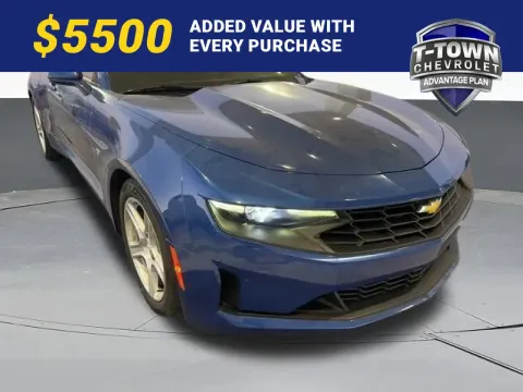 Blue 2019 Chevrolet Camaro 1LT for sale in Tulsa, OK