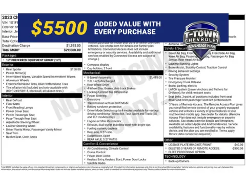 Gray 2023 Chevrolet Camaro 1LT for sale in Tulsa, OK