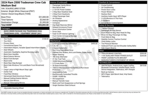 Another view of 2024 Ram 2500 Tradesman for sale in Tulsa, OK at Jim Norton T-Town Chevrolet
