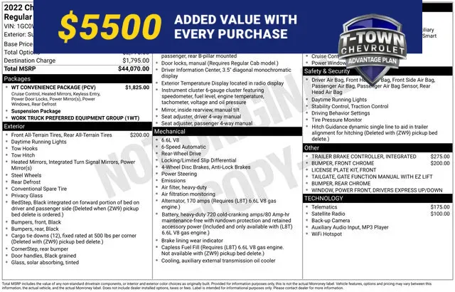 White 2022 Chevrolet Silverado 2500HD Work Truck for sale in Tulsa, OK