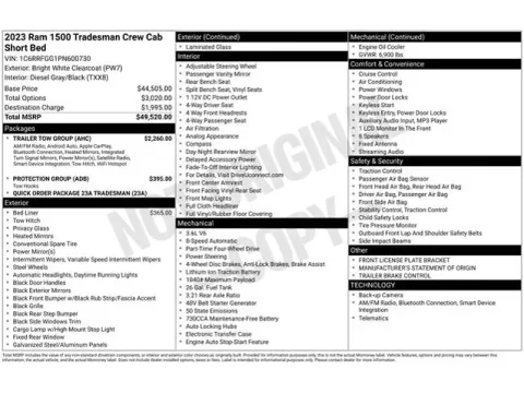 Another view of 2023 Ram 1500 Tradesman for sale in Tulsa, OK at Jim Norton T-Town Chevrolet