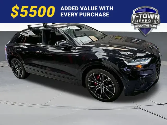 Black 2021 Audi Q8 55 Premium Plus for sale in Tulsa, OK