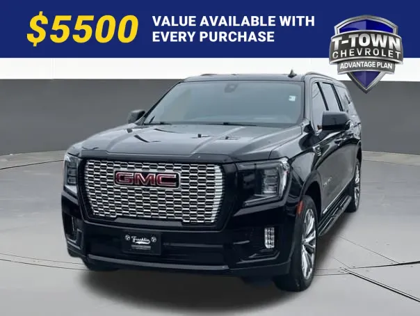 Black 2021 GMC Yukon XL Denali for sale in Tulsa, OK