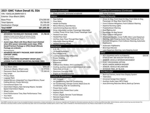 Photos of 2021 GMC Yukon XL Denali for sale in Tulsa, OK at Jim Norton T-Town Chevrolet