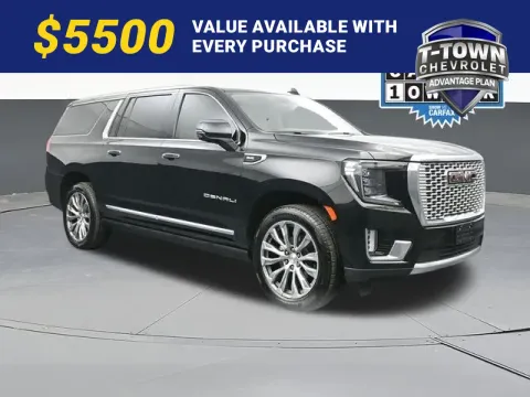 Black 2021 GMC Yukon XL Denali for sale in Tulsa, OK