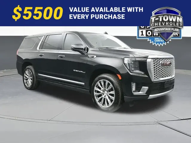 Black 2021 GMC Yukon XL Denali for sale in Tulsa, OK