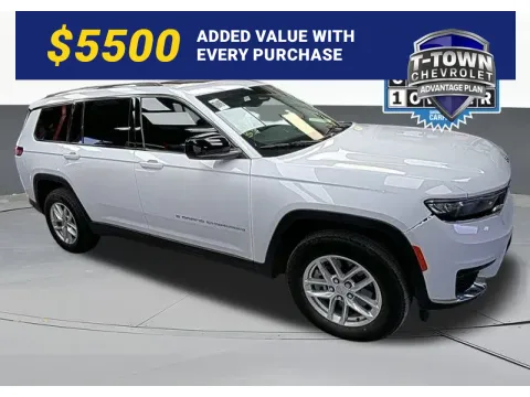White 2022 Jeep Grand Cherokee L Laredo for sale in Tulsa, OK