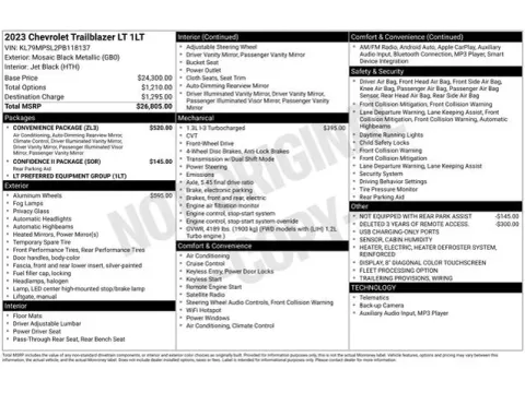 Another view of 2023 Chevrolet TrailBlazer LT for sale in Tulsa, OK at Jim Norton T-Town Chevrolet