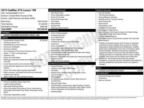 Another view of 2019 Cadillac XT4 Luxury for sale in Tulsa, OK at Jim Norton T-Town Chevrolet