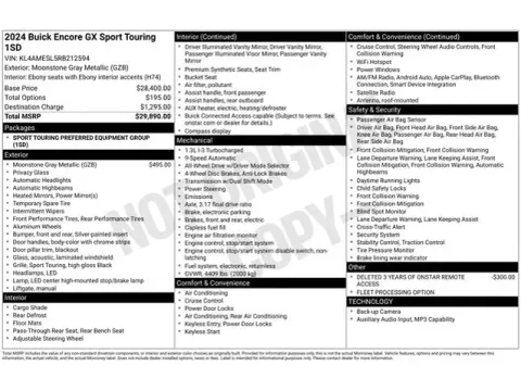 Another view of 2024 Buick Encore GX Sport Touring for sale in Tulsa, OK at Jim Norton T-Town Chevrolet