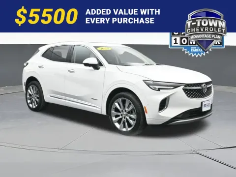 White 2022 Buick Envision Avenir for sale in Tulsa, OK