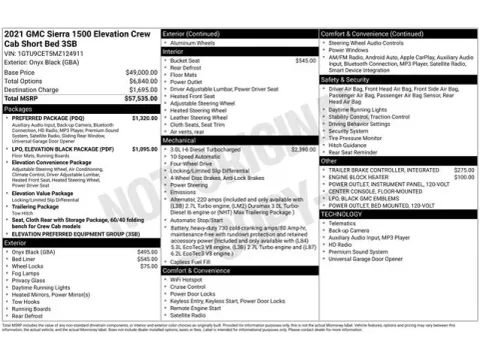 Another view of 2021 GMC Sierra 1500 Elevation for sale in Tulsa, OK at Jim Norton T-Town Chevrolet