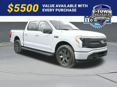 White 2025 Ford F-150 Lightning Flash for sale in Tulsa, OK