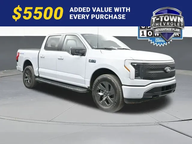 Used 2025 Ford F-150 Lightning Flash with VIN 1FT6W3LU9SWG07622 for sale in Tulsa, OK