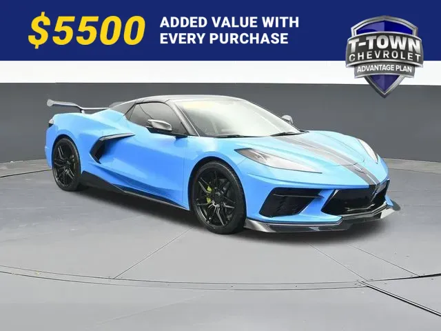 Blue 2023 Chevrolet Corvette Stingray for sale in Tulsa, OK