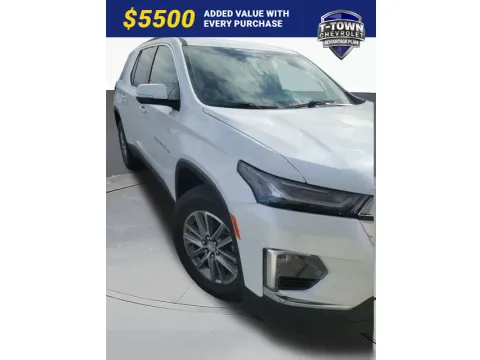 White 2023 Chevrolet Traverse LT for sale in Tulsa, OK