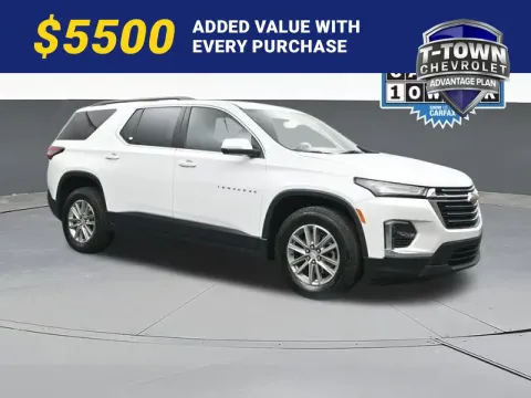 White 2023 Chevrolet Traverse LT for sale in Tulsa, OK