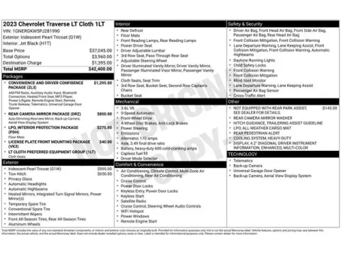 Another view of 2023 Chevrolet Traverse LT for sale in Tulsa, OK at Jim Norton T-Town Chevrolet