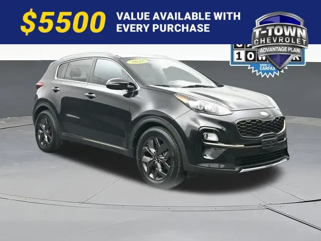 Black 2020 Kia Sportage S for sale in Tulsa, OK