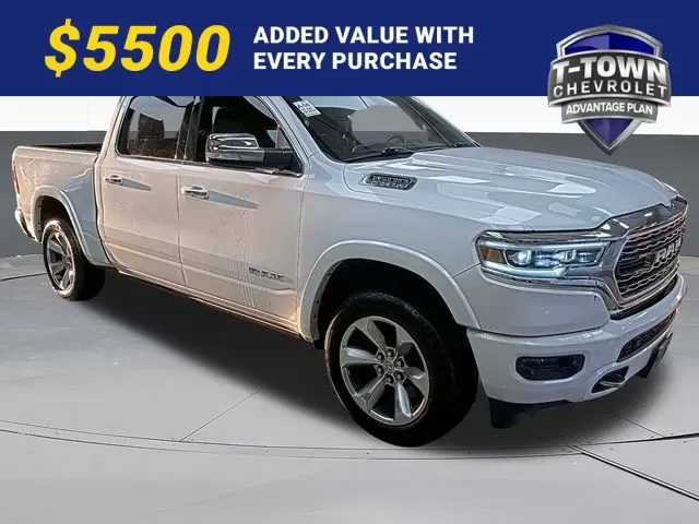 White 2020 Ram 1500 Limited for sale in Tulsa, OK