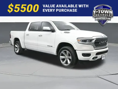 White 2020 Ram 1500 Limited for sale in Tulsa, OK