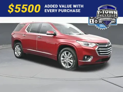 Red 2019 Chevrolet Traverse High Country for sale in Tulsa, OK