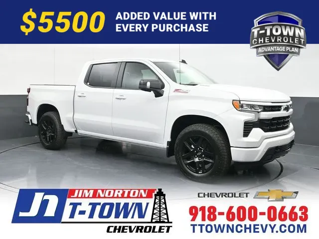 White 2026 Chevrolet Silverado 1500 RST for sale in Tulsa, OK