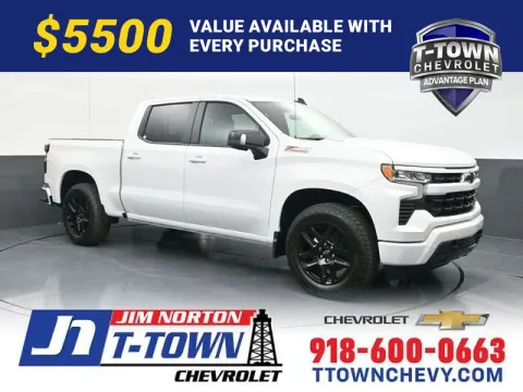 White 2026 Chevrolet Silverado 1500 RST for sale in Tulsa, OK