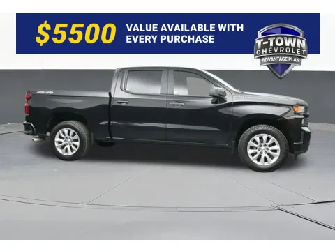 Black 2019 Chevrolet Silverado 1500 Custom for sale in Tulsa, OK